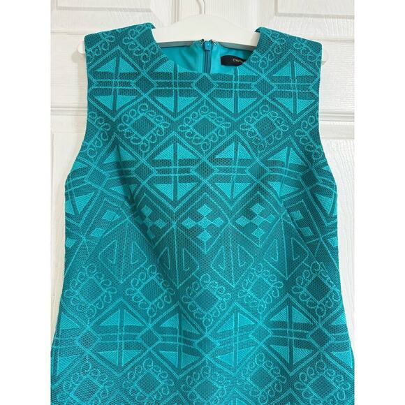 Cynthia Steffe Jade Sleevless Tiled Mesh Shift Dress Size 2 - Picture 8 of 12